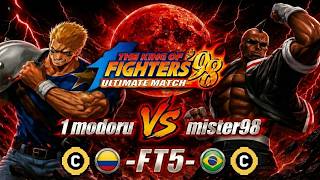 The King of Fighters '98✅Rank ((C)).modoru🆚mister98.((C)) -FT3-Fightcade2 ONLINE👺💥
