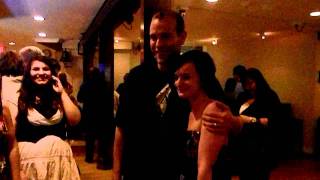 Ashley meeting Adam Pascal - Bay Street Theatre - 6/13/2011