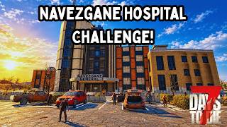 Navezgane Hospital Challenge - 7 Days to Die - Running Zombies Permadeath Challenge