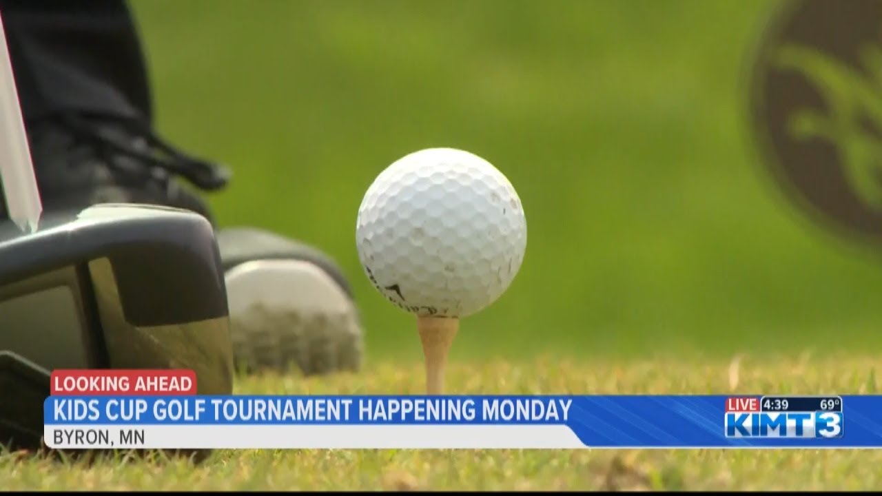 Kids Cup golf tournament tees off Monday in Byron - YouTube