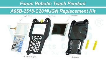 For A05B-2518-C201#JGN Keypad Touch LCD Shell