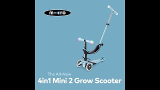 4in1 Mini 2 Grow Scooter Guide : Blue