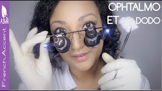 [ASMR français] Examen des yeux Dr Ophtalmologiste ASMR check up des yeux et de la vision screenshot 5