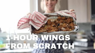 From Scratch Baked Whole Chicken Wings, Crispy Baked Chicken Wings Recipe & Oven Baked Wings by Mountain Valley Refuge 187 views 9 months ago 3 minutes, 53 seconds