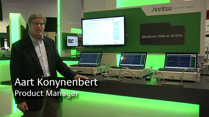 Anritsu ShockLine™ family of vector network analyzers featured at IMS 2014