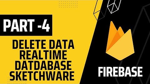 Firebase Realtime Database Delete Data using Child Key Value in SketchWare