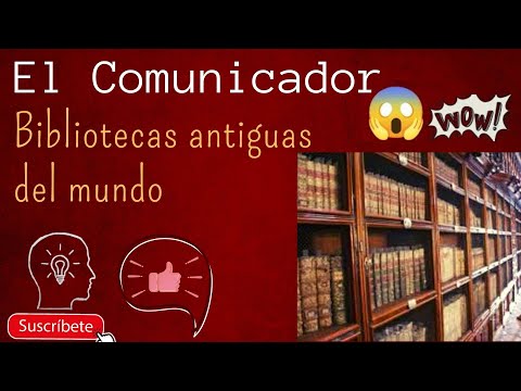 Vídeo: Bibliotecas Antiguas Legendarias Y Mdash; Vista Alternativa