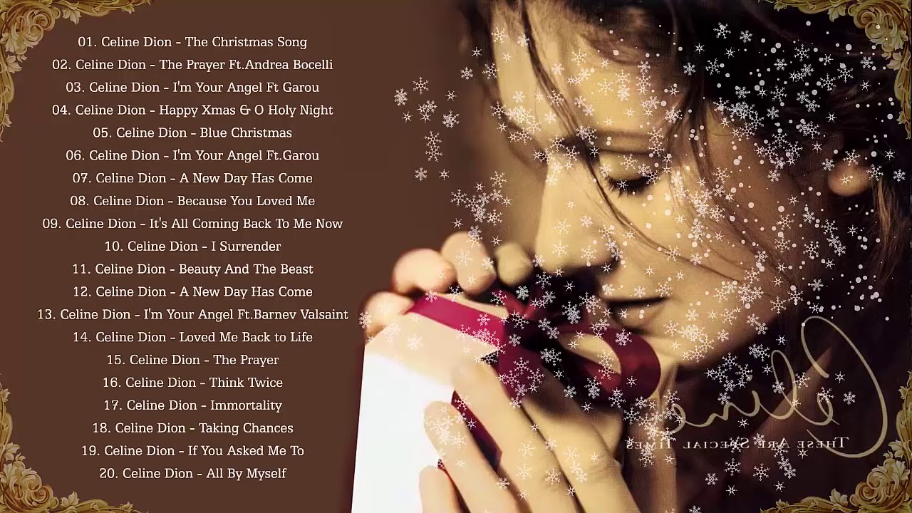 Christmas songs 2019 by Celine Dion Celine Dion Christmas Album Celine Dion Greatest Hits - YouTube