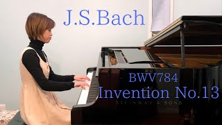 J.S.Bach : Invention No.13 in A minor, BWV784 - Piano - alisa t.