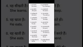English speaking practice | English vocabulary | Daily use english sentences | English grammar hindi