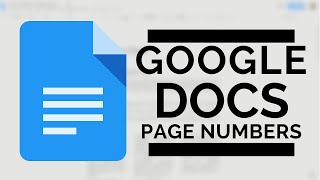 Google Docs - Control Page Numbering by Sections