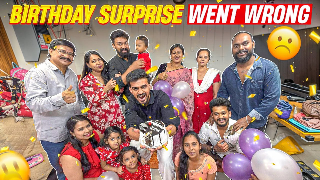 Birthday Surprise Spoiled 😢