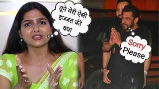 Viral Bhabhi Ji Dabangg 3 Actress Hema Sharma Openly Exposed Salman Khan Bodyguard