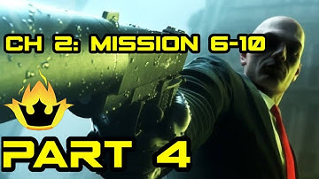 Hitman Sniper Playthrough Gameplay | Part 4(Chapter 2: Mission 6-10)| Android/iOS | #Hitmansniper