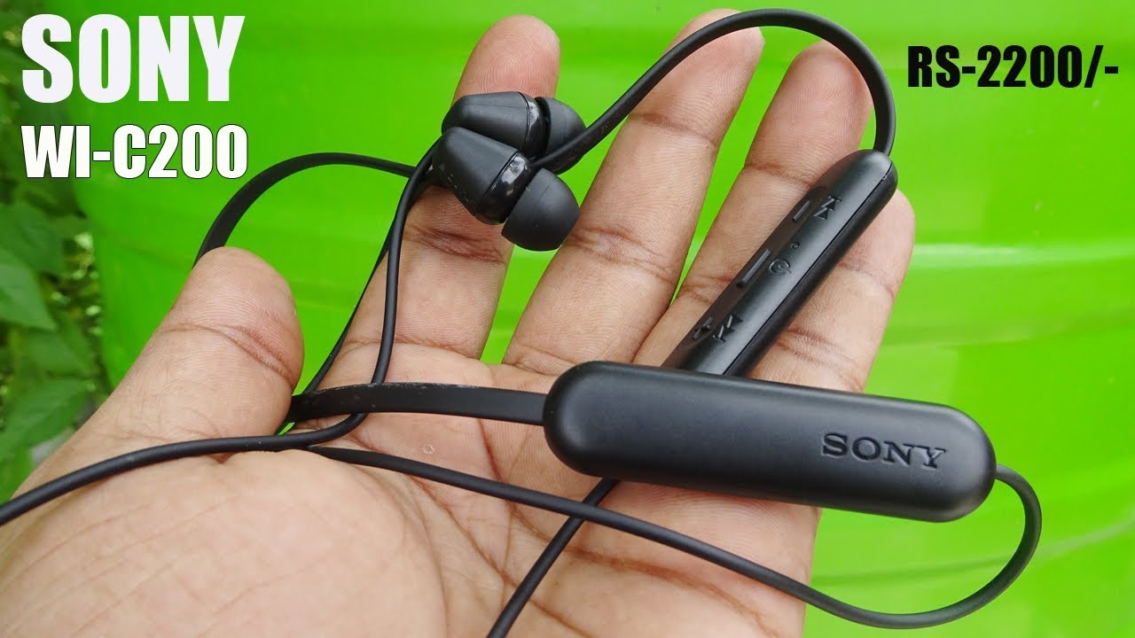 Best Budget In Ear Bluetooth Earphones Sony Wi C300 Unboxing And Review Youtube