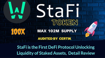 Stafi Token Review in Details | Stafi Coin | Stafi Crypto 💰 Currency
