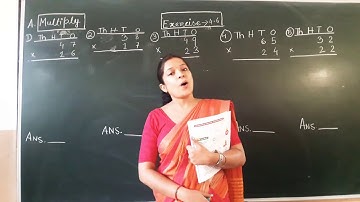 Multiply Ex-4.6 (class 3rd)