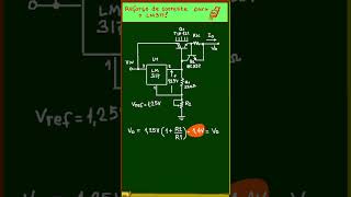 Reforço de corrente para o LM317 #shorts #eletronica #LM317