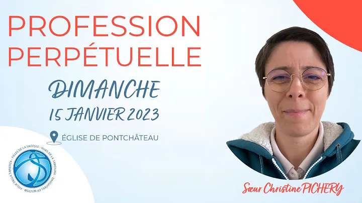 Profession perptuelle Sr Christine