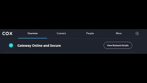 Cox Wifi Port Forwarding.  Forwarding ports with the Cox Wifi App  (Also for Comcast app probably)