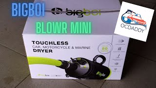 Is it worth buying a car dryer? Bigboi BlowR Mini test