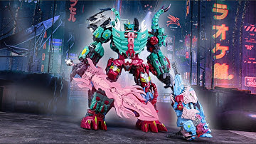Transformers stop motion：TFCTOYS Poseidon combining！