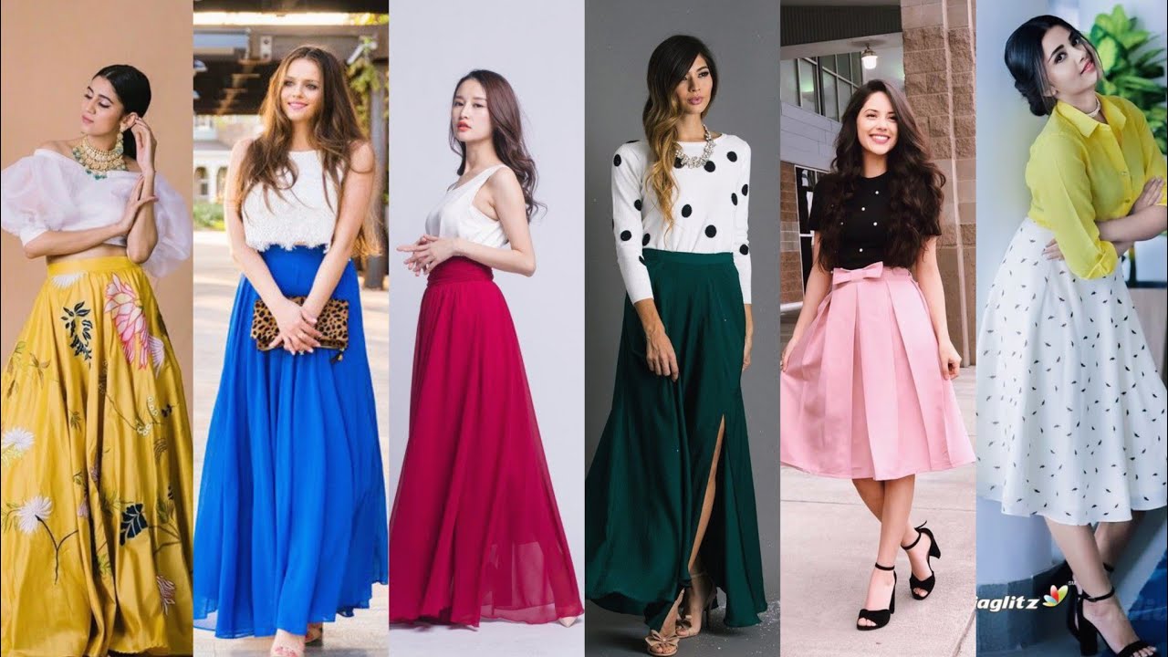 Beautiful Maxi Skirt Design Skirt With Top Long skirt Design Party Wear