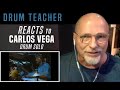 Drum Teacher Reacts to Carlos Vega - Drum Solo