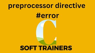 C12.5 | preprocessor directives error | C language | for Beginners | Dr. Khaja Masthan