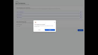 App Permissions & Default Pages for Client Portal within the Intellisite CRM