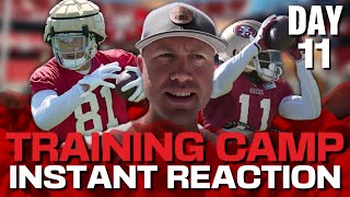 🚨 49ers INSTANT REACTION: Bad day for Brock Purdy and the offense — full of drops