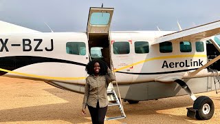 Fly with me from Bwindi to Entebbe in less than an hour using Aerolink.