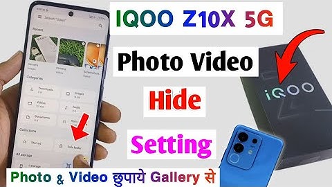 Iqoo Z10x 5g hide photo and video | Iqoo Z10x me photo or video kaise chhupaye/Iqoo z10 hide setting