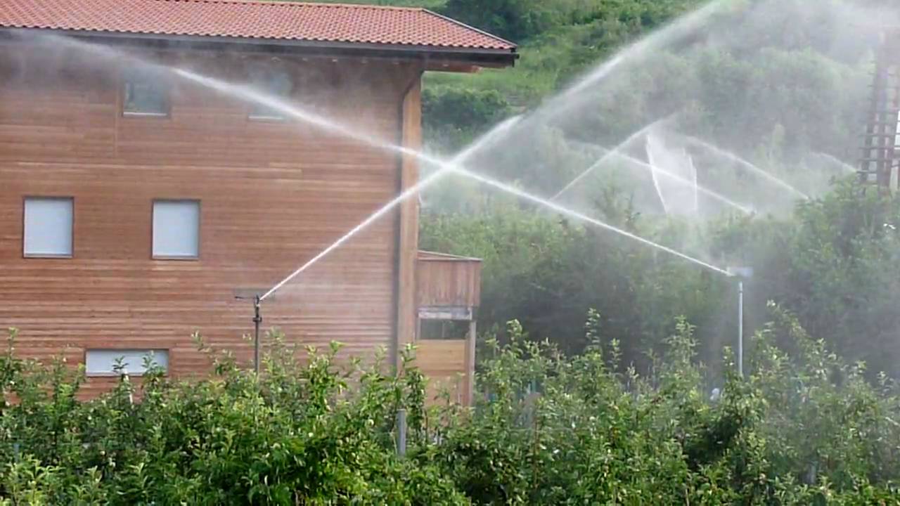 Central irigation system in Göflan (Italy)