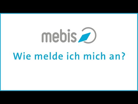 mebis - Wie melde ich mich an?