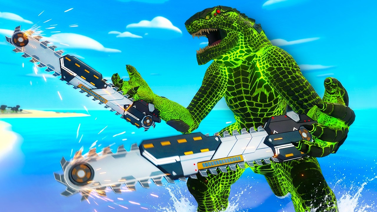 I Gave Godzilla a CHAINSAW in VR...