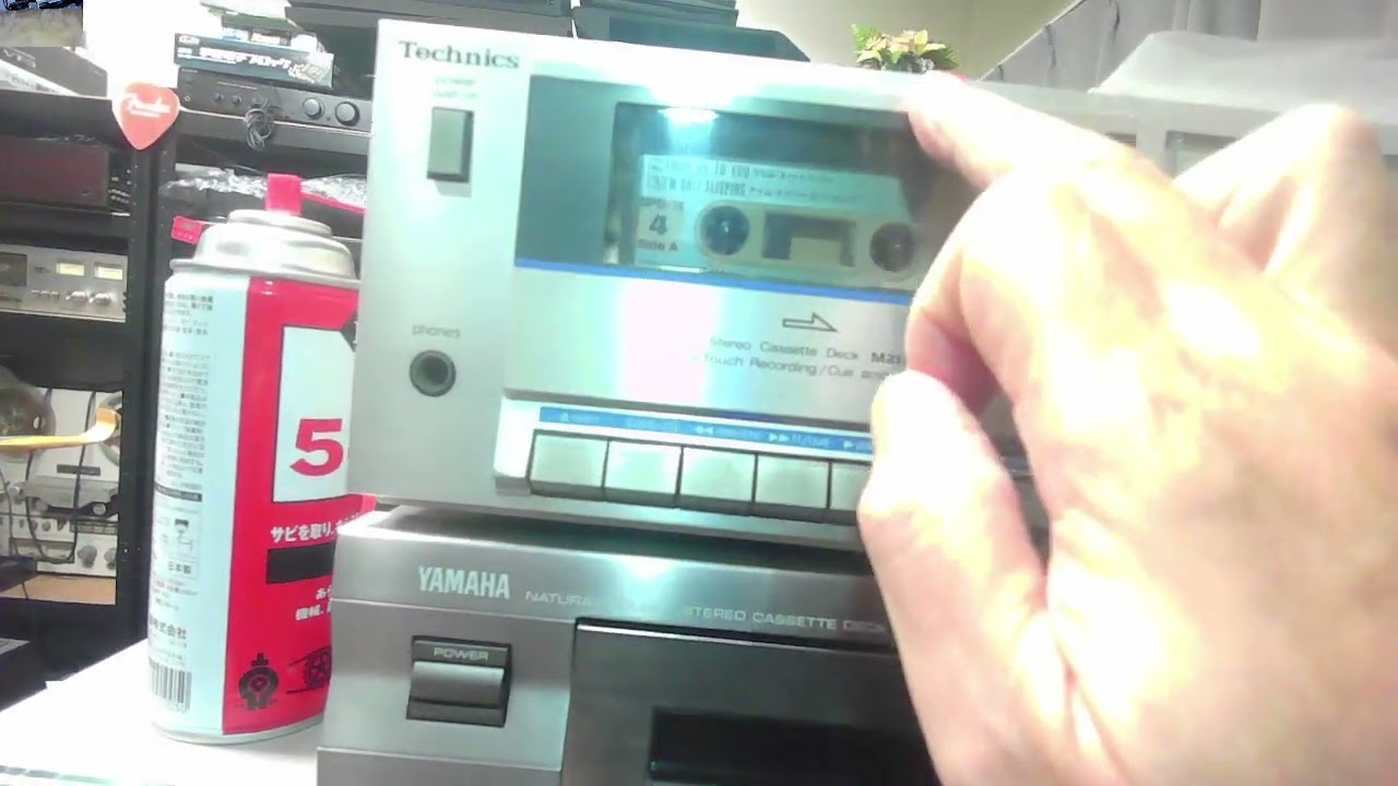 Technics RS-M211 音出し～保有記録 テクニクス カセットッデッキ