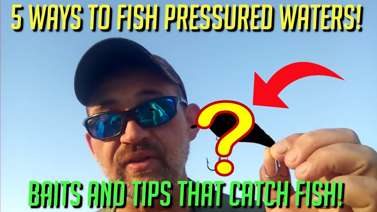 5 Ways to Fish Pressured Waters! - Bass Fishing - YouTube