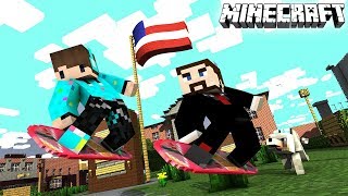 TERNYATA BEGINI ASYIKNYA NAIK HOVERBOARD DI MINECRAFT screenshot 5