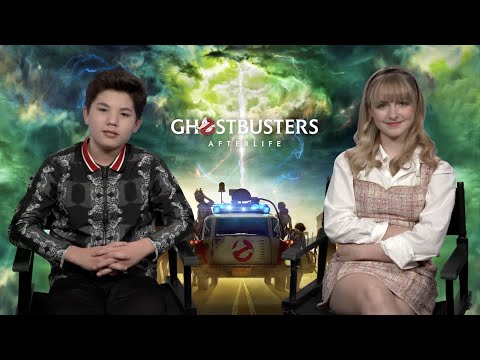 Interview With Ghostbusters: Afterlife's McKenna Grace and Logan Kim