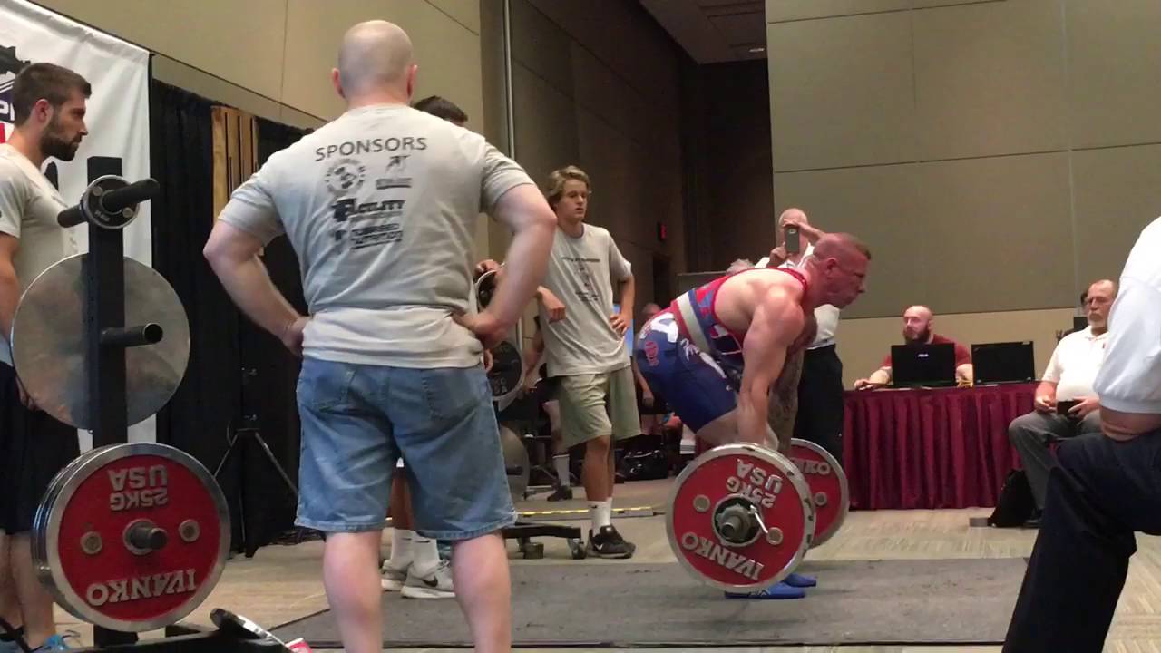 Shaun Davis – Deadlift 277.5/611lb AWPC record in 100kg BW class/Master 1