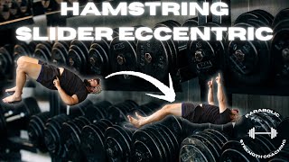 HOW TO DO: Hamstring Slider curl-In Eccentrics