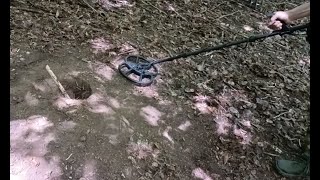 Smart Pulse test in the ground with 38x42 cm coil