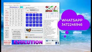 10eLOTTO_EVOLUTION.. per windows.. UNA FORZA DELLA NATURA !! screenshot 5