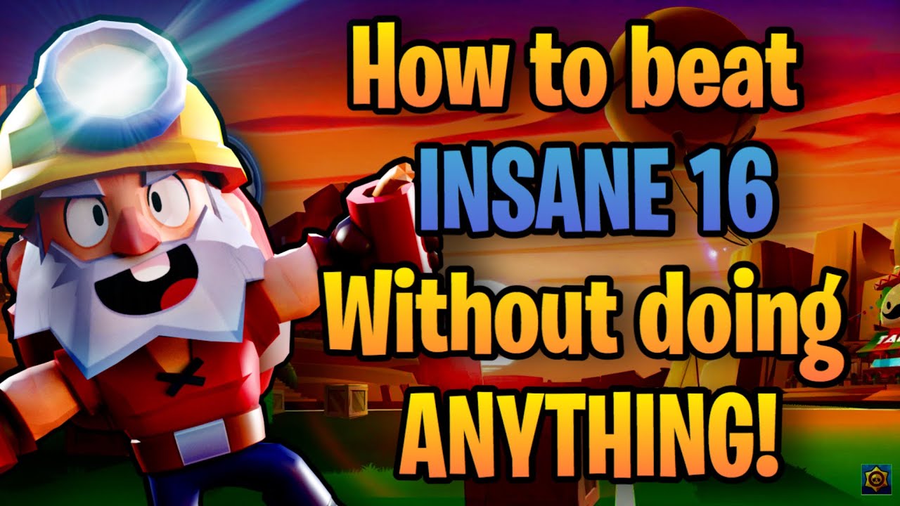 How To Beat INSANE 16 Without Doing ANYTHING! | Super City Rampage