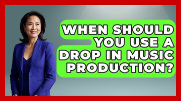 When Should You Use A Drop In Music Production? - Music Producer Mastery