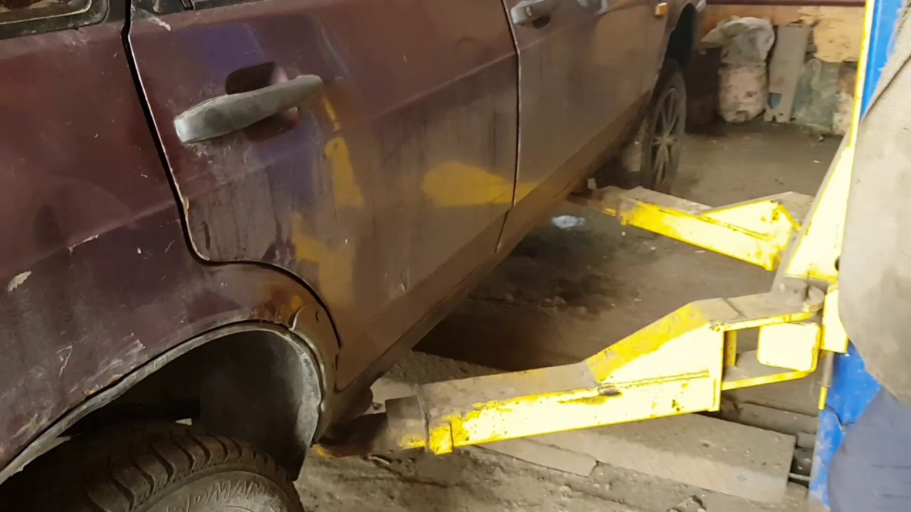 Оторвало балку ваз 2109