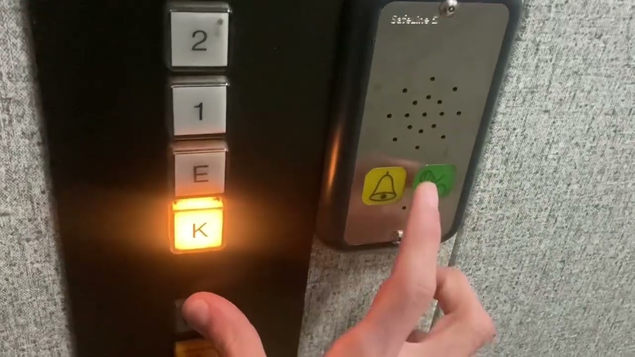 1984 Gall&heckelmann Aufzug in Wohnhaus in München Landsberger Straße 201