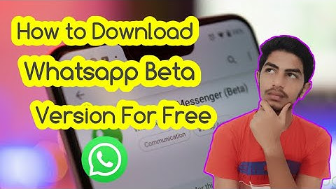 How to Download WhatsApp Beta Version For Free in tamil | Techno Karthi
