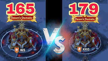 State 165 vs 179 State of Power Battle - Whiteout Survival live